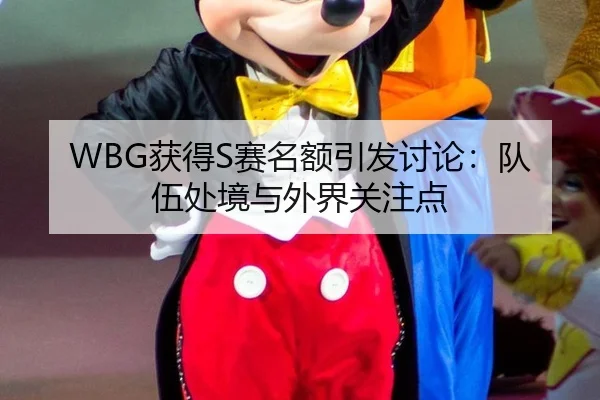 WBG获得S赛名额引发讨论：队伍处境与外界关注点